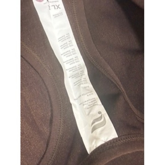 Fabletics Seamless Fusion Sculpting 7/8 Workout Jumpsuit Brown Tan XL - Picture 5 of 5